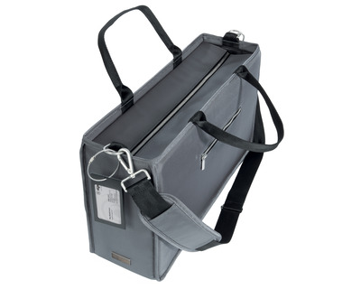 Sigel Tragetasche "Desk Sharing Bag Premium" anthrazit 500 x 280 x 150 mm