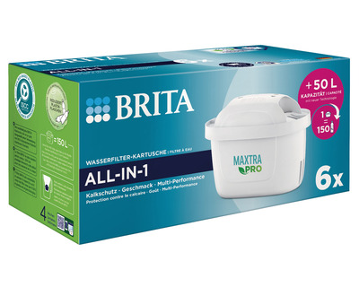 Brita Filterkartusche "Maxtra Pro" weiß 6St.