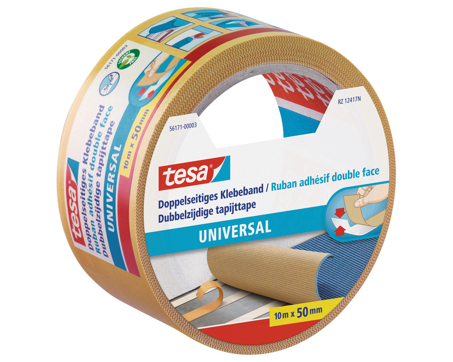 Tesa Verlegeband "Universal" transparent 50 mm x 10 m