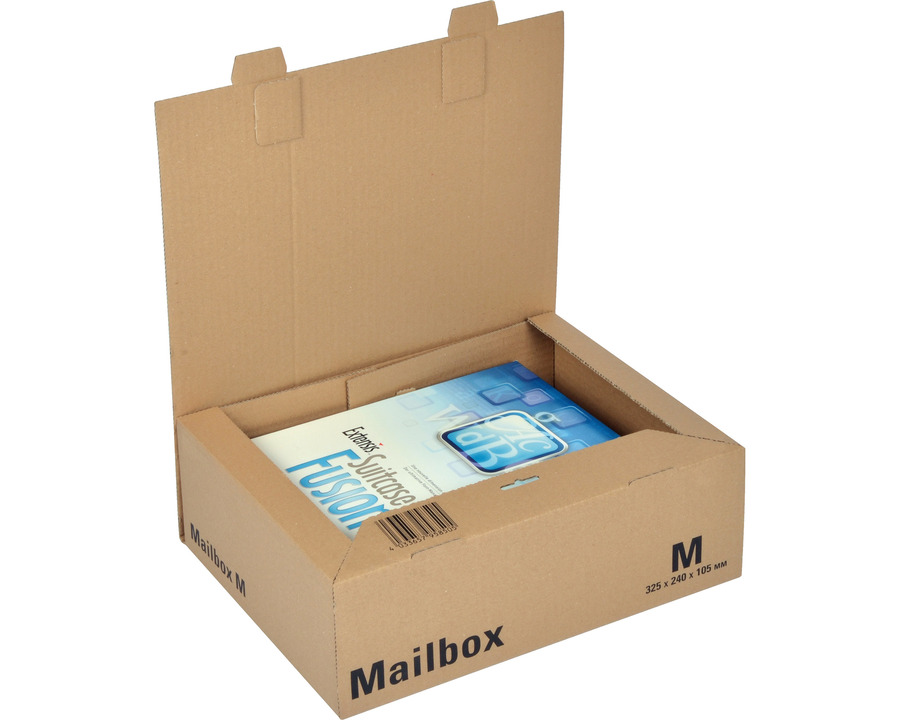 Colompac Versandkarton "Mailbox", Gr.M braun 325 x 240 x 105 mm
