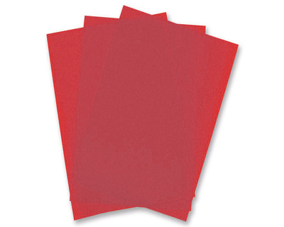 Folia Transparentpapier rot 70 x 100 cm