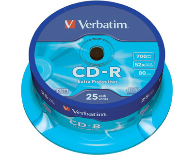 Verbatim CD-R 700MB Spindel 25St.