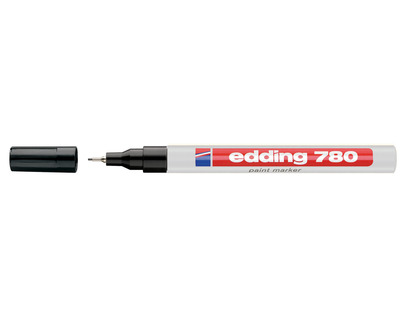 Edding Lackmarker 780 schwarz 0,8 mm