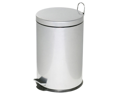 Alco Tret-Abfalleimer silber 20 Liter