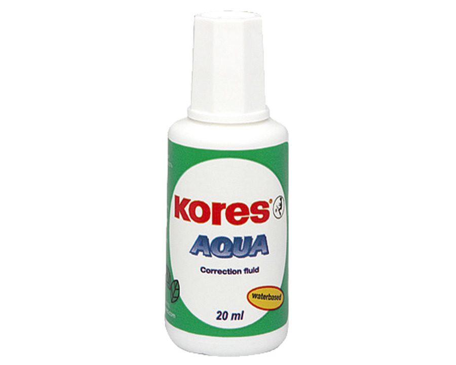 Kores Korrekturfluid "Aqua" Pinsel 20ml
