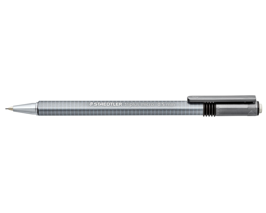 Staedtler Druckbleistift "Triplus Micro" silber 0,5 mm