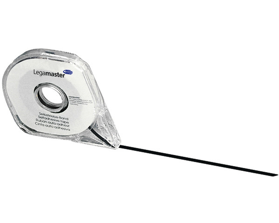 Legamaster Einteilungsband schwarz 3 mm x 8 m