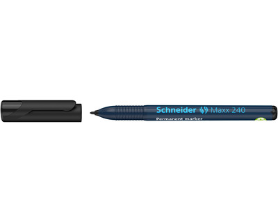 Schneider Permanentmarker "Maxx 240" schwarz 1-2 mm Rundspitze