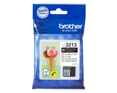 Brother Tintenpatrone LC-3213BK schwarz 400 Seiten