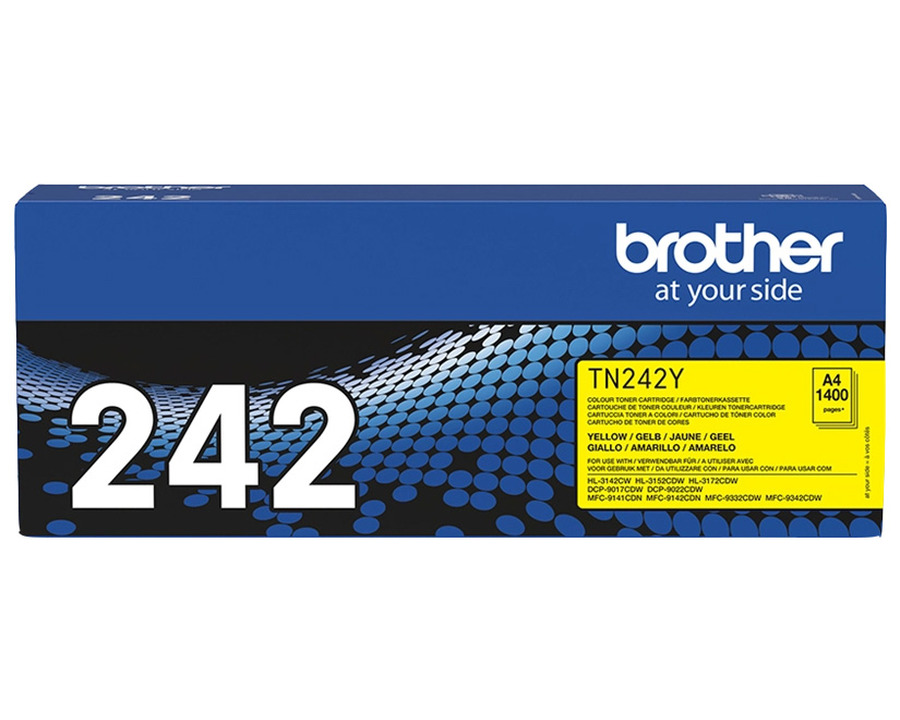Brother Toner TN-242Y gelb 1.400 Seiten