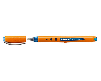 Stabilo Tintenroller "Worker+ medium" blau 0,5 mm