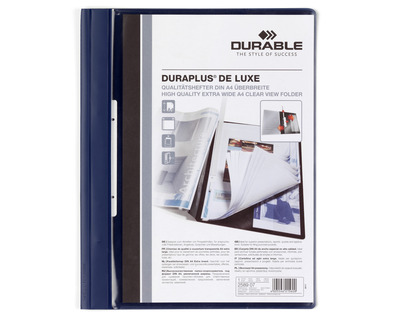 Durable Angebotshefter A4 "Duraplus de Luxe" dunkelblau
