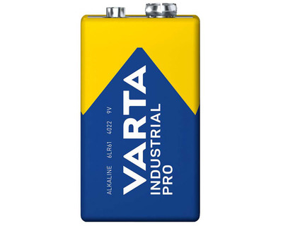Varta Batterie "Industrial Pro" E-Block, 6LR61 9V 550mAh