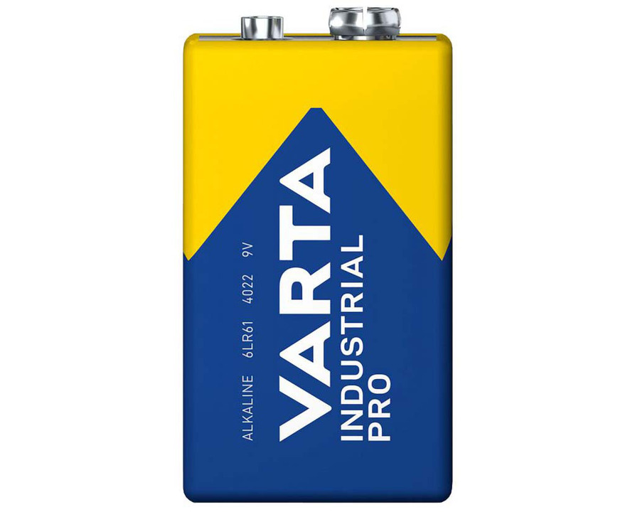 Varta Batterie "Industrial Pro" E-Block, 6LR61 9V 550mAh
