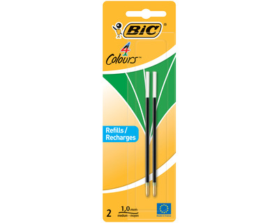 Bic Kugelschreibermine "4Colours" grün 0,4 mm 2St.