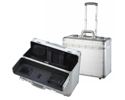 Alumaxx Pilotenkoffer "Discovery" silber 475 x 385 x 225 mm