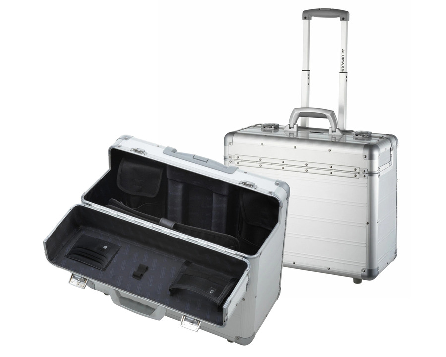 Alumaxx Pilotenkoffer "Discovery" silber 475 x 385 x 225 mm