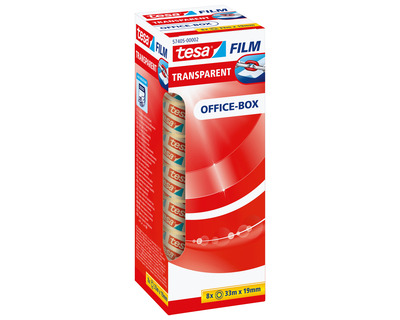 Tesa Klebeband "Transparent" transparent 19 mm x 33 m 8St.