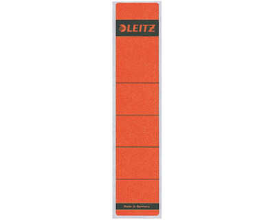 Leitz Ordner-Rückenschilder rot 39 x 192 mm 10Et.