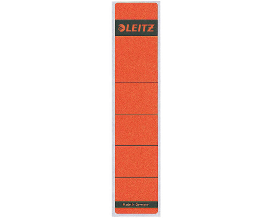 Leitz Ordner-Rückenschilder rot 39 x 192 mm 10Et.