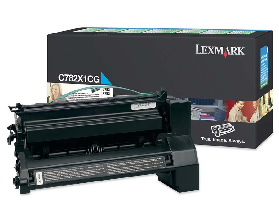 Lexmark Toner C782 cyan 15.000 Seiten