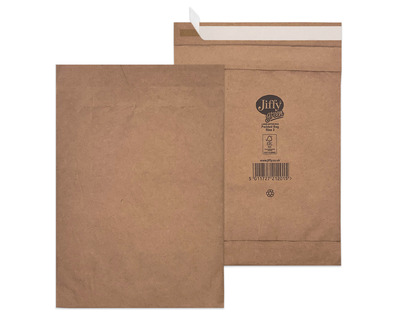 Mayer Bestpac Papierpolstertasche "Jiffy", Gr.2 braun 195 x 280 mm 100St.