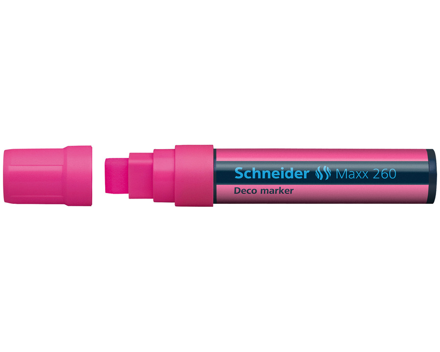Schneider Kreidemarker "Maxx 260" rosa 2-15 mm Keilspitze