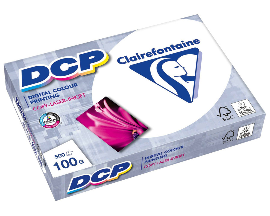 Clairefontaine Kopierpapier A4 "DCP" weiß, CIE 170 100g/m² 500Bl.