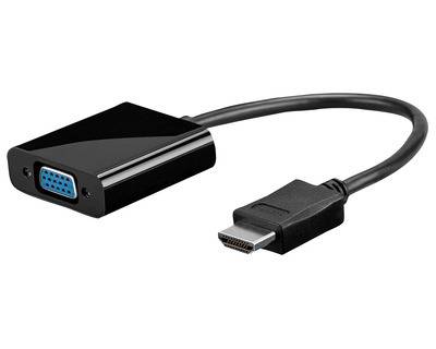 Goobay Adapter HDMI/VGA schwarz