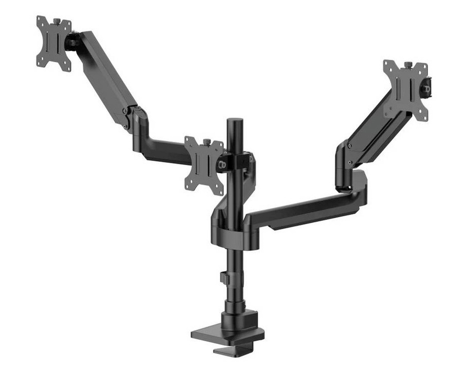 Hama Monitorarm schwarz 3 x 12 kg