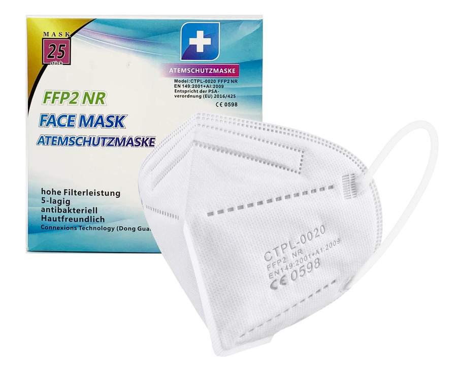 CTC Schutzmaske "FFP2" weiß 25St.