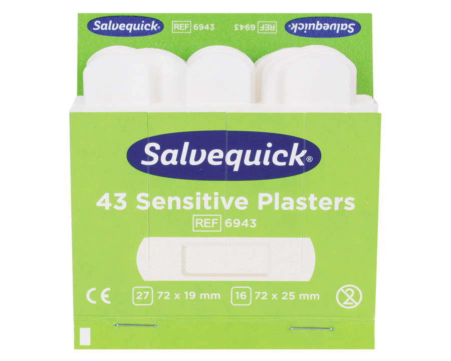 Salvequick Pflaster "Sensitive" elastisch 43St.