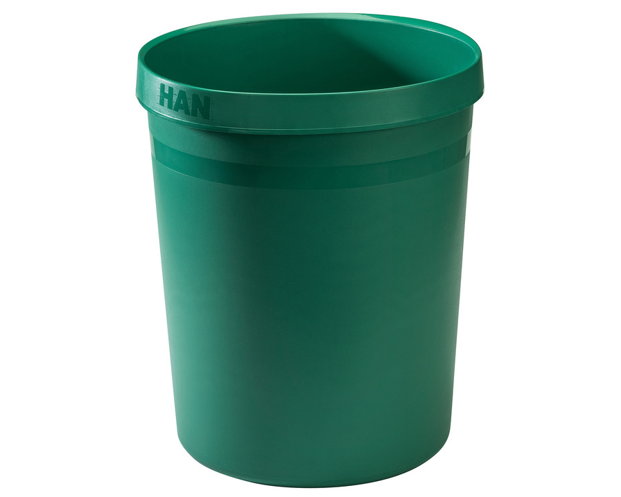 Han Papierkorb "Grip Karma" grün 18 Liter