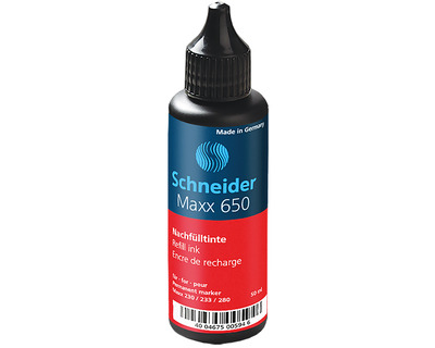 Schneider Nachfülltinte "Maxx 650" rot 50ml