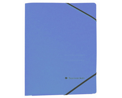 Soennecken Eckspannermappe A4 blau
