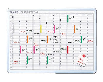 Franken Planungstafel "Jet Kalender 703" 60 x 90 cm