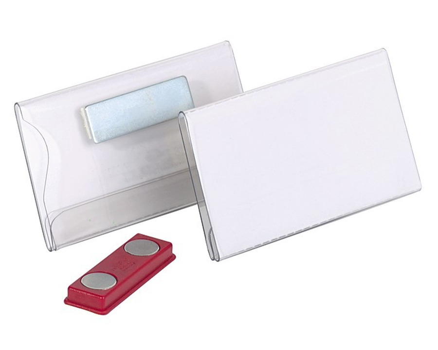Durable Namensschild mit Magnet 40 x 75 mm 25St.