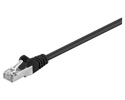 Goobay Patchkabel Cat5e schwarz 3,0 m