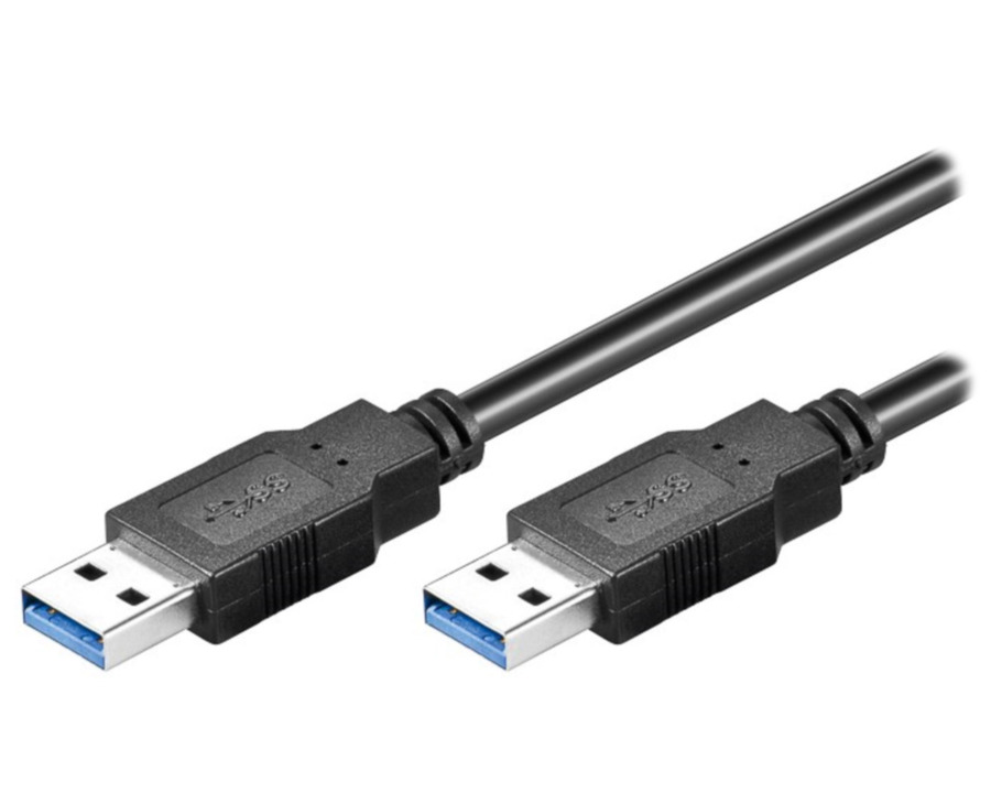 Goobay Verbindungskabel USB 3.0 A/A schwarz 3,0 m