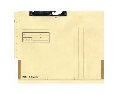 Leitz Pendeltasche A4 "Orgacolor" chamois 260g/m²