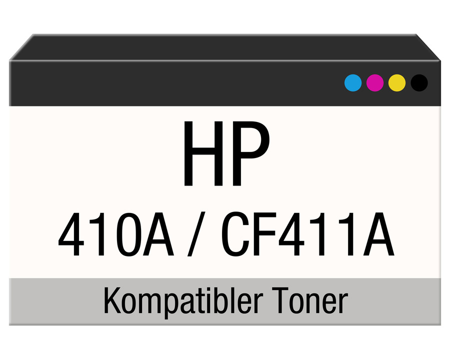 Rebuilt-Toner, HP 410A cyan 2.300 Seiten