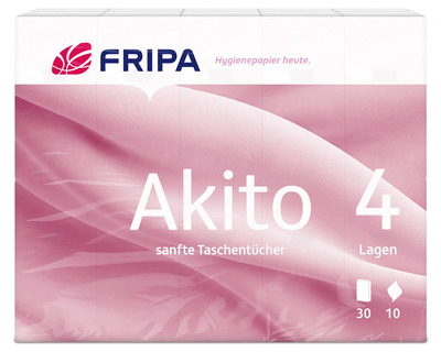Fripa Taschentücher "Akito" 30x10St.