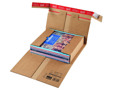 Colompac Wickelverpackung braun 325 x 260 x 1-92 mm