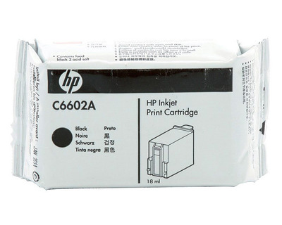 HP Tintenpatrone C6602A schwarz 20ml