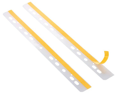Durable Abheftstreifen A4 "Filefix" transparent 25 x 295 mm 10St.