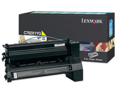 Lexmark Toner C782 gelb 15.000 Seiten
