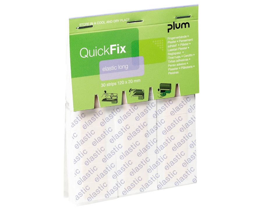 Plum Pflaster "QuickFix Elastic Long" 30St.