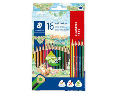 Staedtler Buntstift "Noris Colour Softgrip" mehrfarbig 3,0 mm 16St.