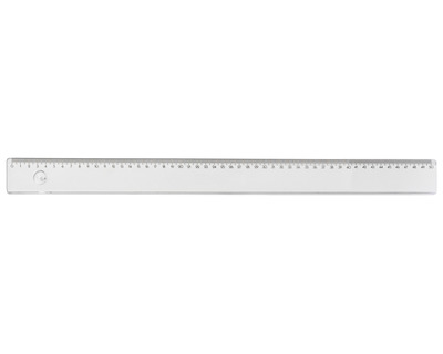 Lineal Kunststoff transparent 50 cm