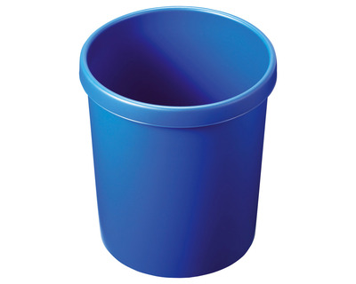 Helit Papierkorb "The German" blau 30 Liter